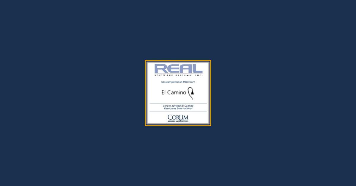 El Camino Resources REAL Software Corum Group